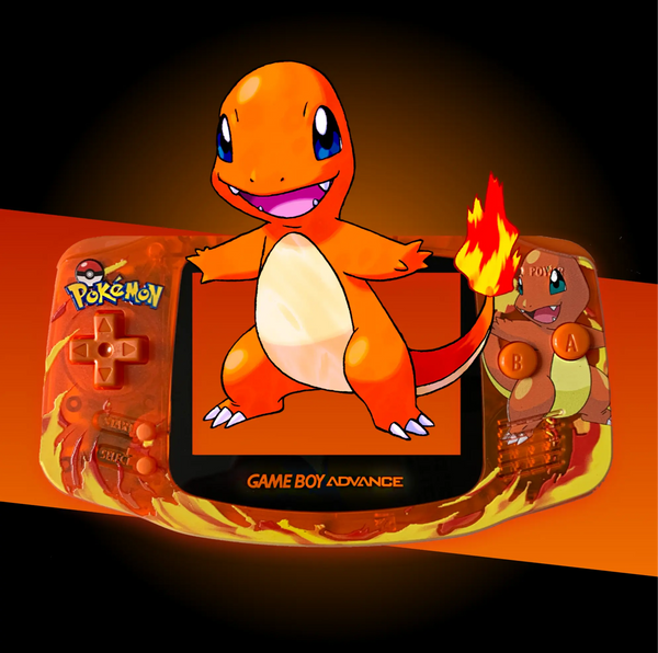 Game Boy Advance - Edition Salamèche LCD