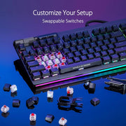 Clavier mécanique ASUS ROG Strix Flare II Animate noir avec switches RGB
