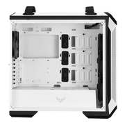 Boîtier PC ASUS TUF Gaming GT501 White Edition blanc et noir minimaliste