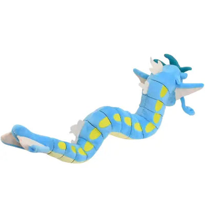 Peluche Pokémon Léviator bleu et jaune segmentée, 68 cm, coton doux