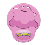 Tapis de souris Pokémon Métamorph ergonomique petit format rose rond avec Ditto