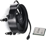 Refroidisseur CPU AMD Ryzen 5 4500 AM4 ventilateur dissipateur noir
