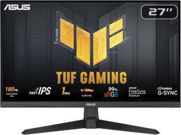 ASUS TUF Gaming 27'' - Full HD / 165 Hz / 1 ms / Plat / Fast IPS
