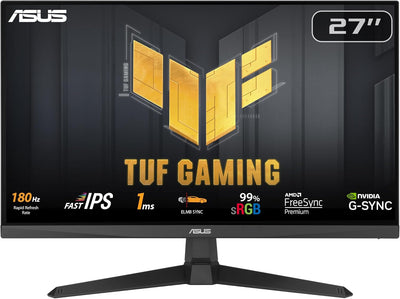 ASUS TUF Gaming 27'' - Full HD / 165 Hz / 1 ms / Plat / Fast IPS image 0