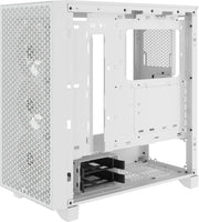 Corsair 3000D RGB Airflow Blanc : boîtier blanc à maillage minimaliste