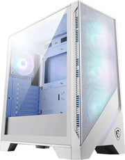 Boîtier blanc MSI MAG FORGE 320R AIRFLOW avec panneau transparent, mesh et RGB - Boîtier