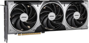 Carte graphique MSI GeForce RTX 5070 Ti VENTUS 3X OC avec 3 ventilateurs noirs