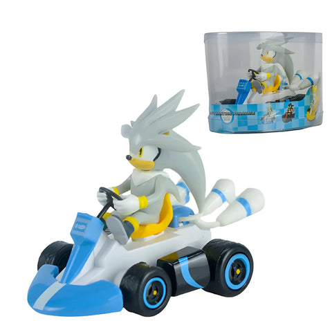Figurine Sonic Racing Silver — dans le même univers que Porte-Clés Sonic - Metal Sonic