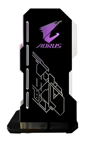 Support Carte Graphique 5v 3Pin RGB - AORUS - Noir