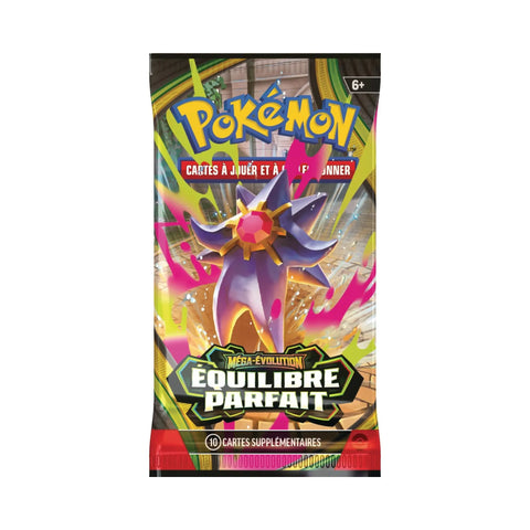 Booster Pokémon ME03 Méga-Évolution – Équilibre Parfait — dans le même univers que Peluche Pokemon Ronflex - 20 cm