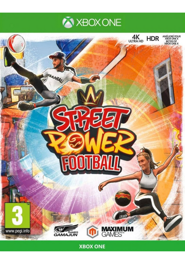 Street Power Football sur Xbox One — jaquette du jeu, Pixel 404 Orléans