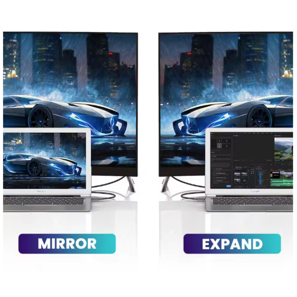 Câble DisplayPort vers HDMI 4K – 3 m