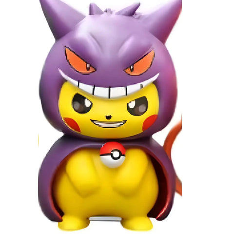 Figurine Pokemon - Pikachu cosplay Ectoplasma — dans le même univers que Distributeur de savon  Ectoplasma - Pokemon
