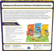 Jeu de société Pokémon Académie de Combat 2e édition avec 3 decks Pyrobus Pikachu Évoli
