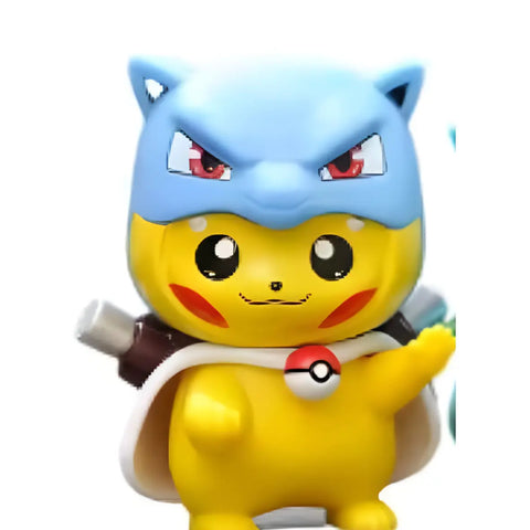 Figurine Pokemon - Pikachu cosplay Tortank
