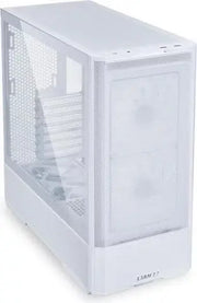 Boîtier PC Lian Li LANCOOL 207 BLANC blanc avec panneau latéral transparent et grille avant mesh