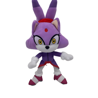 Peluche Blaze the Cat 30 cm - Licence Officielle Sega