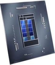 Carte mère noire rectangulaire Intel Core i7-12700KF avec microchip bleu central