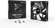 Ventilateur be quiet! Pure Wings 3 140mm PWM noir, pales aérodynamiques