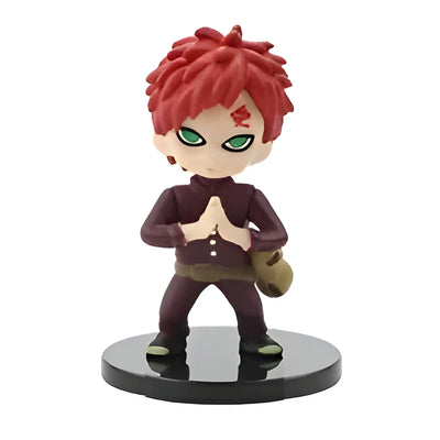 Figurine chibi Gaara Naruto rouge cheveux verts yeux taille S