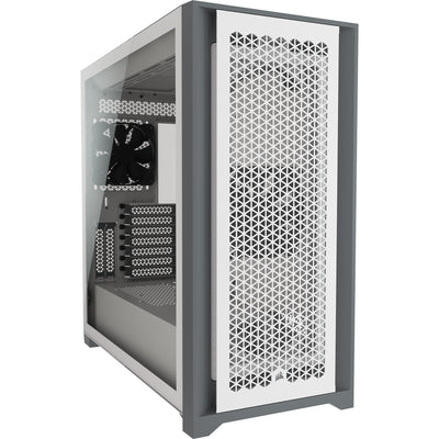 Boîtier PC Corsair 5000D Airflow Blanc - Moyen Tour E-ATX