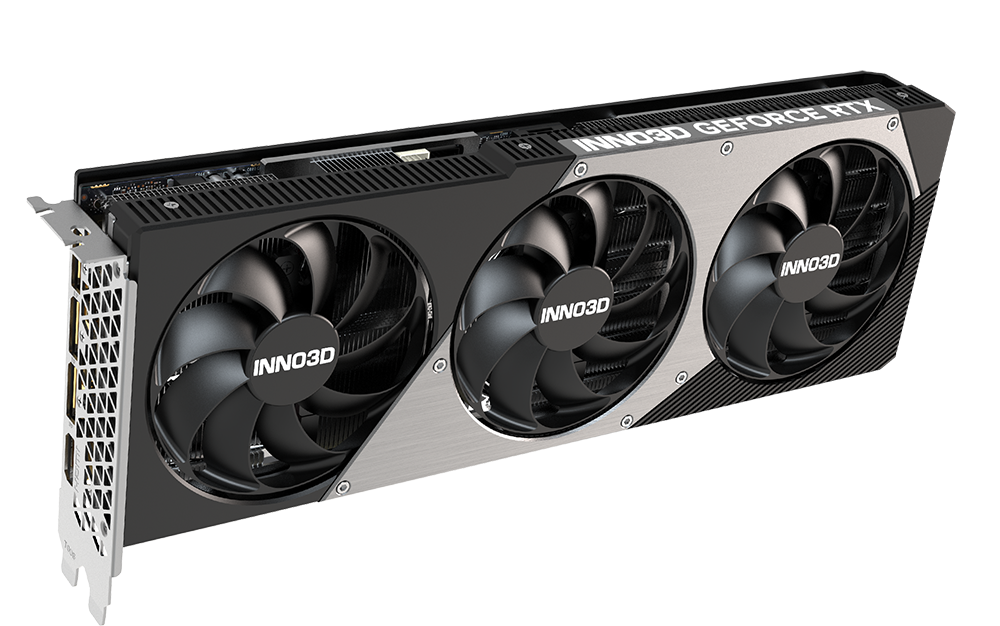 Carte graphique INNO3D GeForce RTX 5070 Ti X3 16 Go, triple ventilateur noir