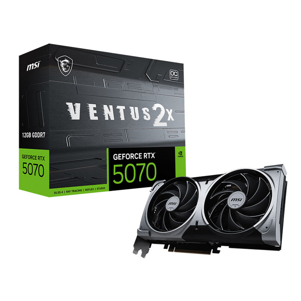 MSI GeForce RTX 5070 VENTUS 2X OC 12 Go image 0