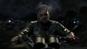Veste en cuir quilté noir lustrée de Venom Snake, Metal Gear Solid V PS4