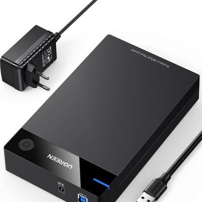 UGREEN Boîtier Disque Dur Externe 3,5" SATA