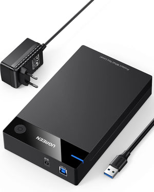 UGREEN Boîtier Disque Dur Externe 3,5" SATA