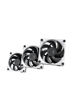 Lot de 3x Hyte Thicc FP12 avec contrôleur Nexus - 12cm - Noir/Blanc