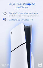 Console PS5 Slim Blanc 1 To + 1 Manette - Reconditionnée — visuel 3
