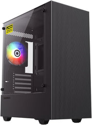 Boîtier Mini Tour Micro ATX Gamemax Edge RGB - Noir — visuel 2