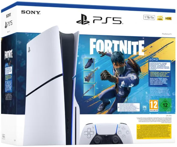 PS5 Slim Fortnite Flowering Chaos, vue 6