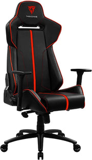 Fauteuil gaming ThunderX3 BC7 Air noir et rouge avec accents cousus