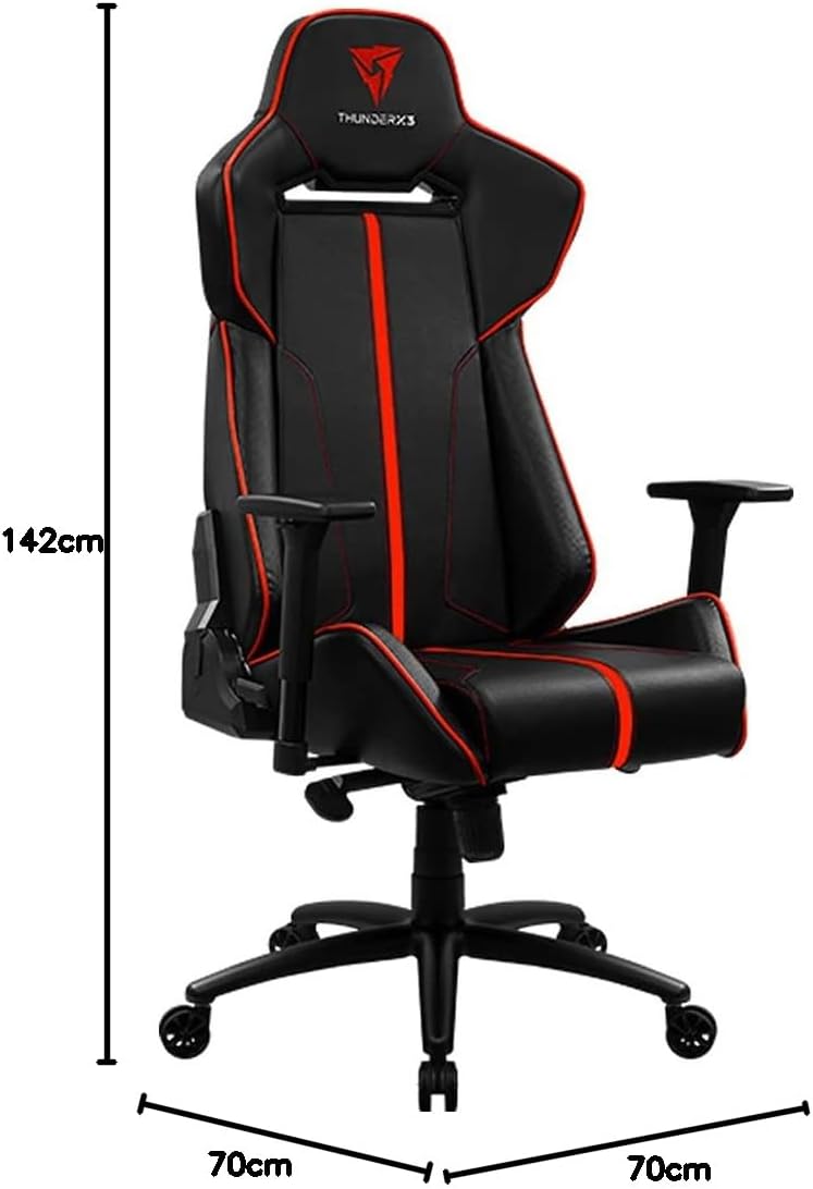 Fauteuil Gaming ThunderX3 BC7 Air Noir et Rouge
