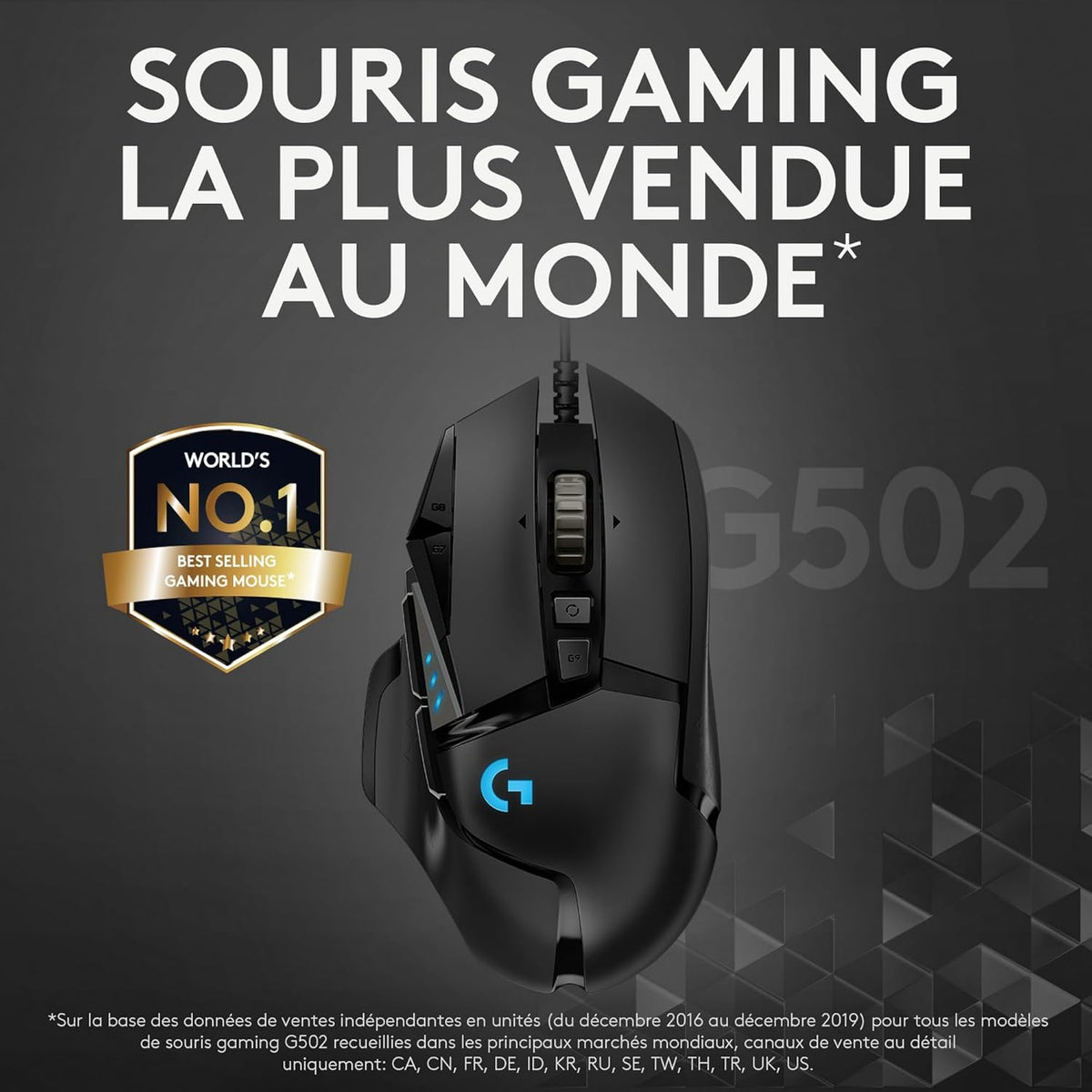 Souris Gaming Logitech G502 HERO image 4