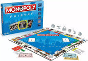 Jeu Monopoly Friends édition française avec jetons argent et argent papier coloré