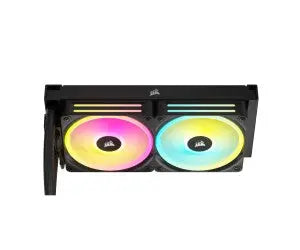 Refroidisseur CPU liquide CORSAIR iCUE Link H100i 240 RGB Noir avec ventilateurs RGB