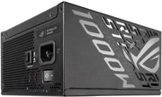 Alimentation ASUS ROG Strix 1000W Platinum noir ATX noire avec logo argenté embossé