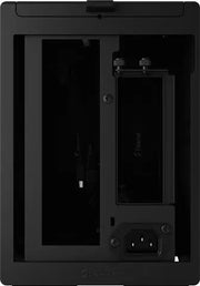 Boîtier PC Fractal Design Terra Graphite noir mat minimaliste avec composants internes visibles