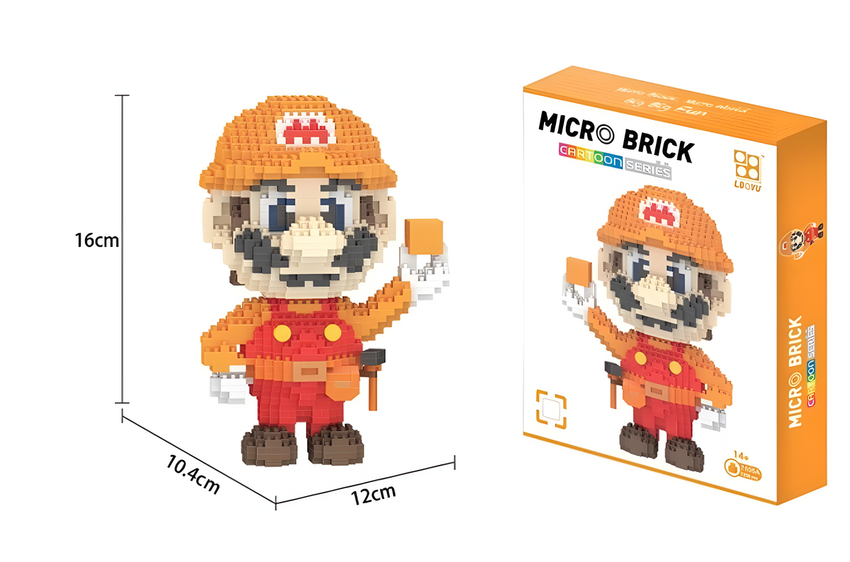 Bricks  Super Mario Bros - Modèle Mario 04 image 0