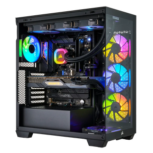 PC Gamer Corsair 3500X Noir – Streaming x Ryzen 7 9700X × RTX 5070