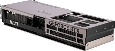 Carte graphique MSI GeForce RTX 5070 Ti Inspire 3X OC 16 Go argent et noir