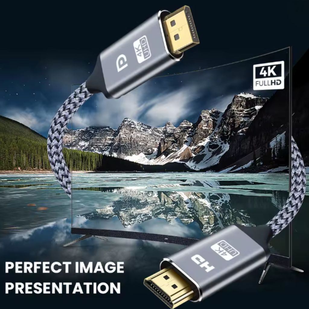 Câble DisplayPort vers HDMI 4K – 3 m