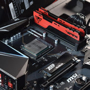 Kit barrettes RAM Patriot Viper 32 Go DDR4 3600 MHz noir et rouge Viper
