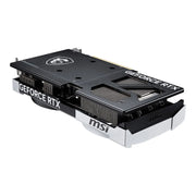 Carte graphique MSI GeForce RTX 5070 VENTUS 2X OC 12 Go noire et argentée avec logo dragon