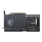 Carte graphique MSI GeForce RTX 5070 VENTUS 2X OC 12 Go noire avec dragon argenté