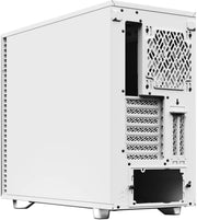 Fractal Design Define 7 Blanc, boîtier PC mat blanc minimaliste avec grilles diamantées