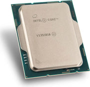 Processeur Intel Core i5-14400F avec capot argenté et base verte PCB